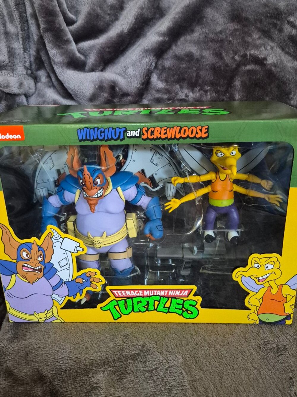 Nickelodeon Neca Teenage Mutant Ninja Turtles Wingnut & Screwloose